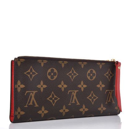 Louis Vuitton Monogram Adele Wallet Coquelicot 3 of 7
