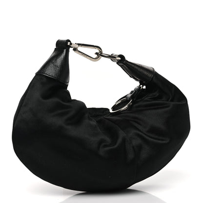 Prada Tessuto Nylon Saffiano Re-Edition 2006 Shoulder Bag Black 4 of 11