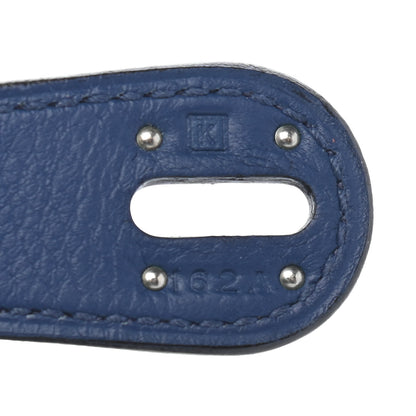 Hermes Taurillon Clemence Lindy 30 Bleu Brighton 7 of 9