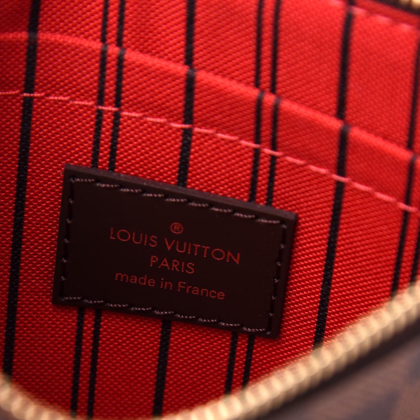 Damier Ebene Neverfull PM Pochette