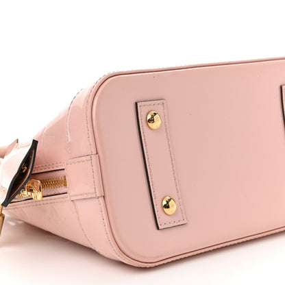 Louis Vuitton Vernis Alma BB Rose Ballerine 7 of 9