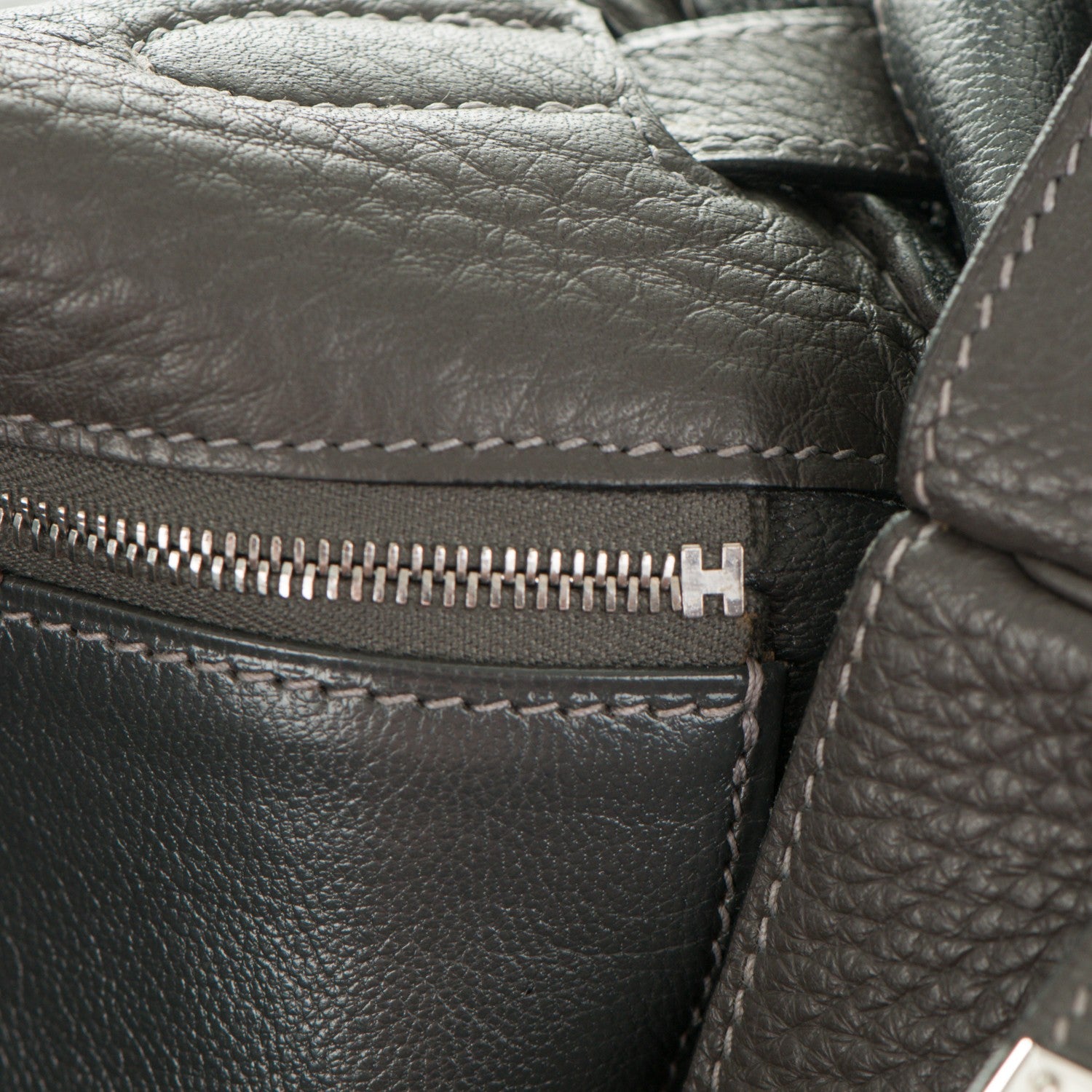 Hermes Taurillon Clemence Kelly Retourne 35 Graphite 19 of 27