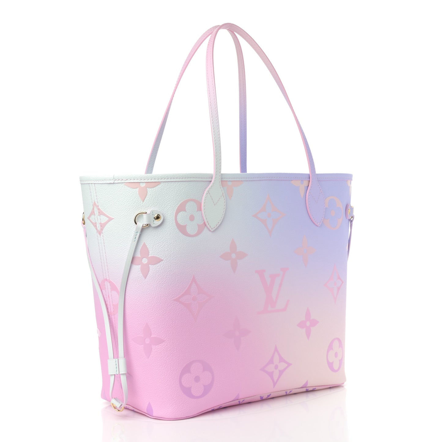 Monogram Giant Spring In The City Neverfull MM Sunrise Pastel