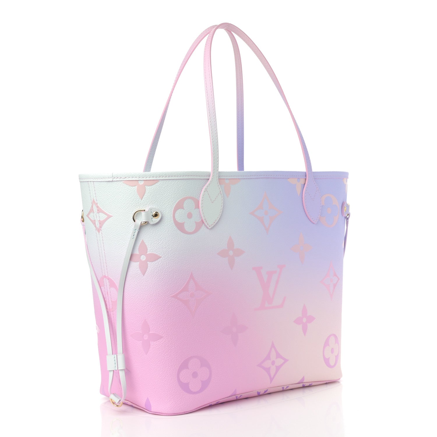 Louis Vuitton Monogram Giant Spring In The City Neverfull MM Sunrise Pastel 4 of 11
