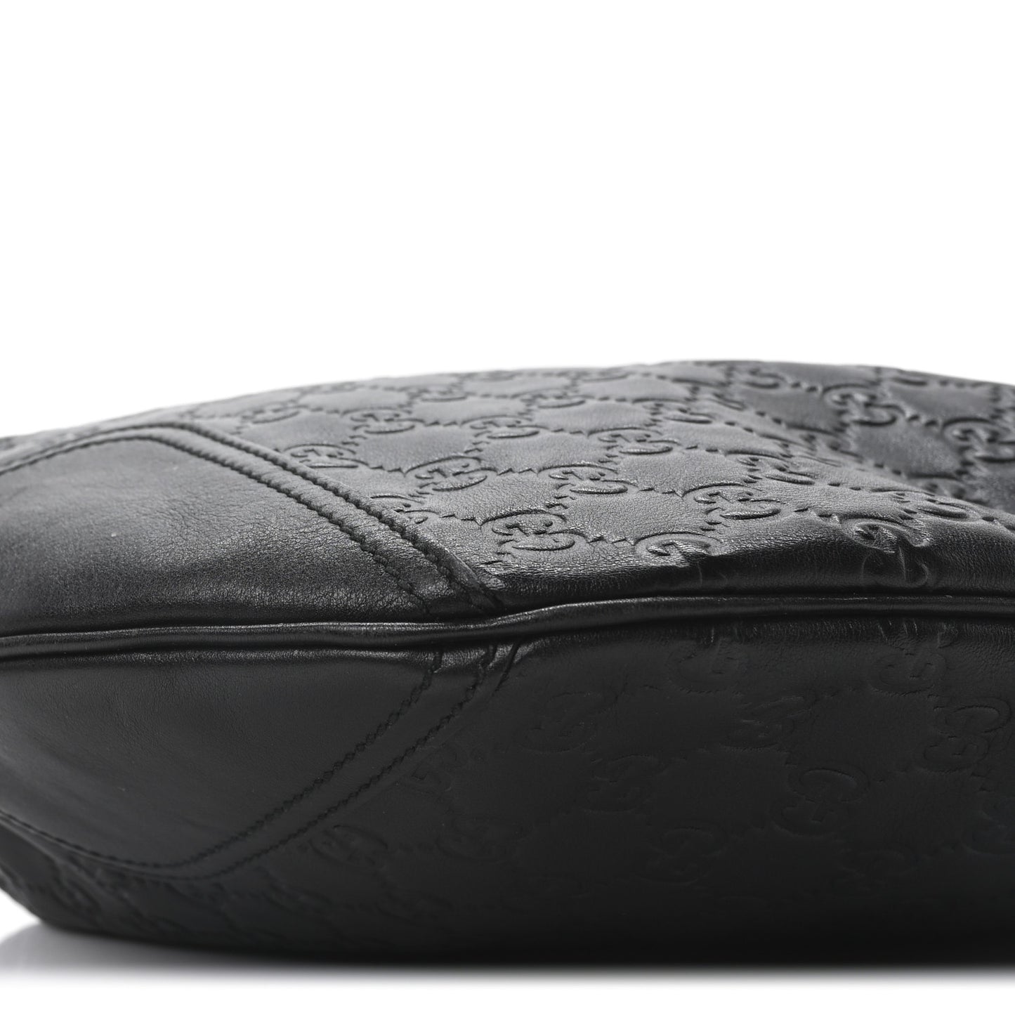 Guccissima Large Princy Hobo Black