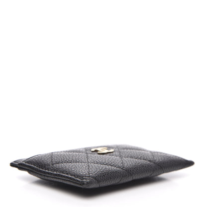 Chanel Caviar Quilted Card Holder Black 4 of 10