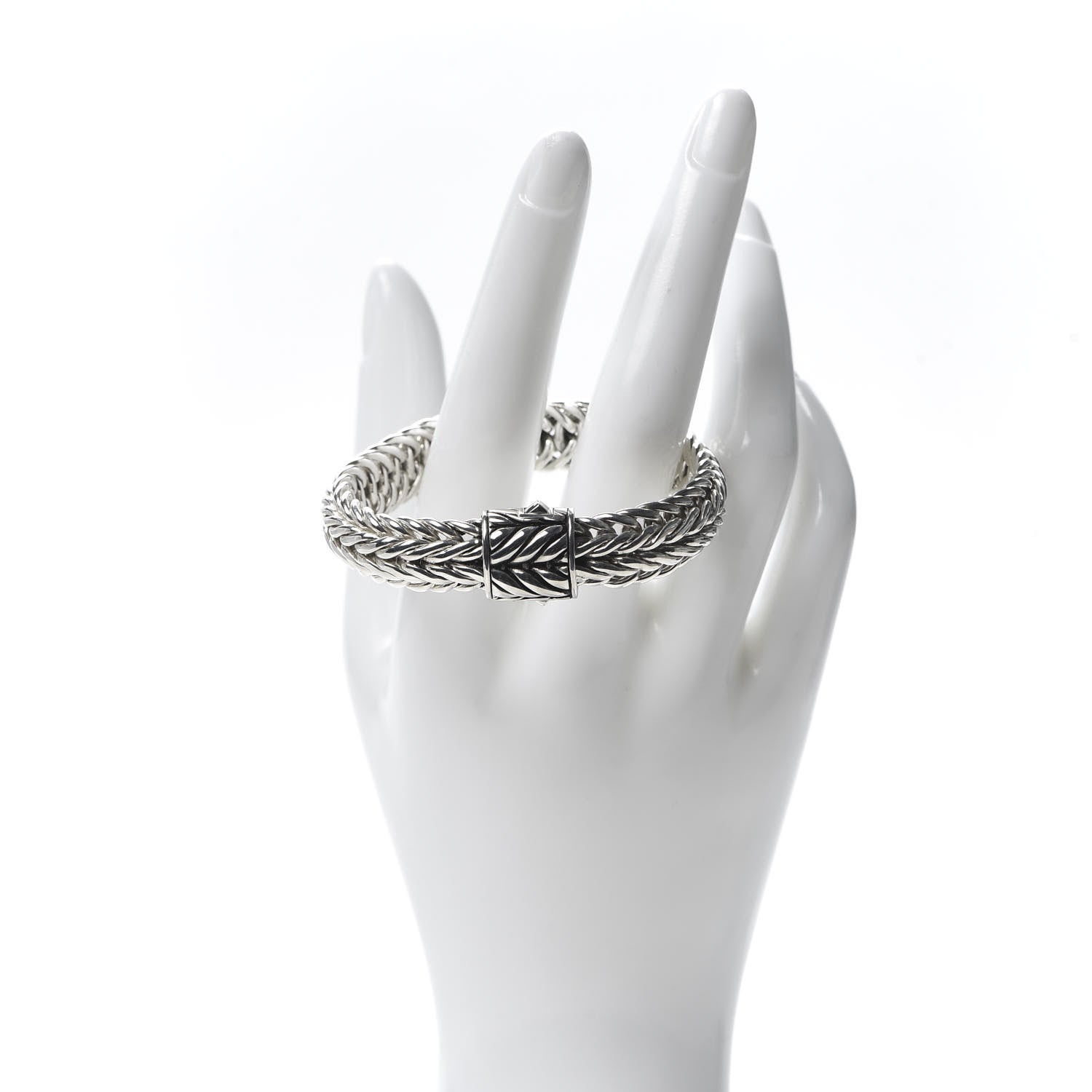 John Hardy Sterling Silver 12mm Kami Chain Bracelet 2 of 6