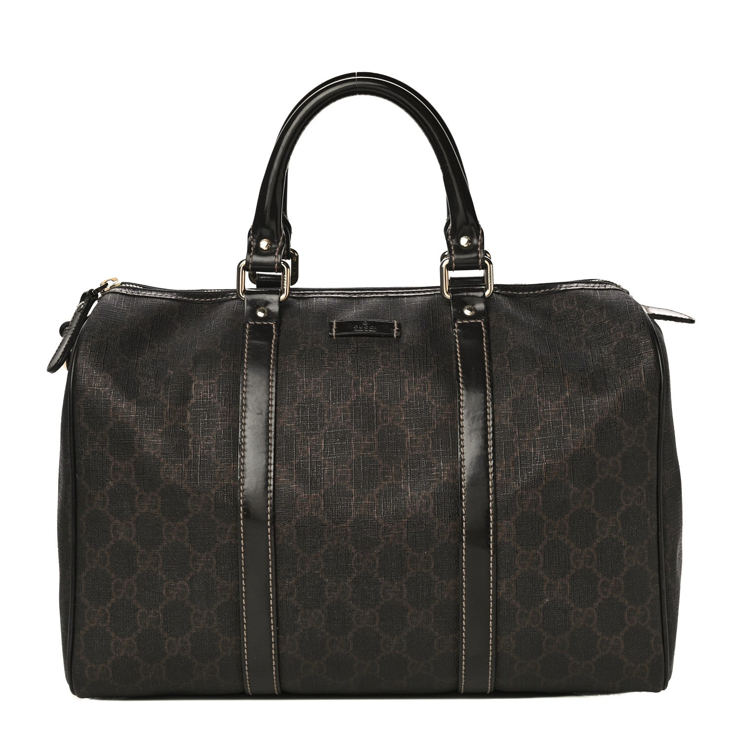 Gucci Imprime Monogram Medium Joy Boston Brown 1 of 23