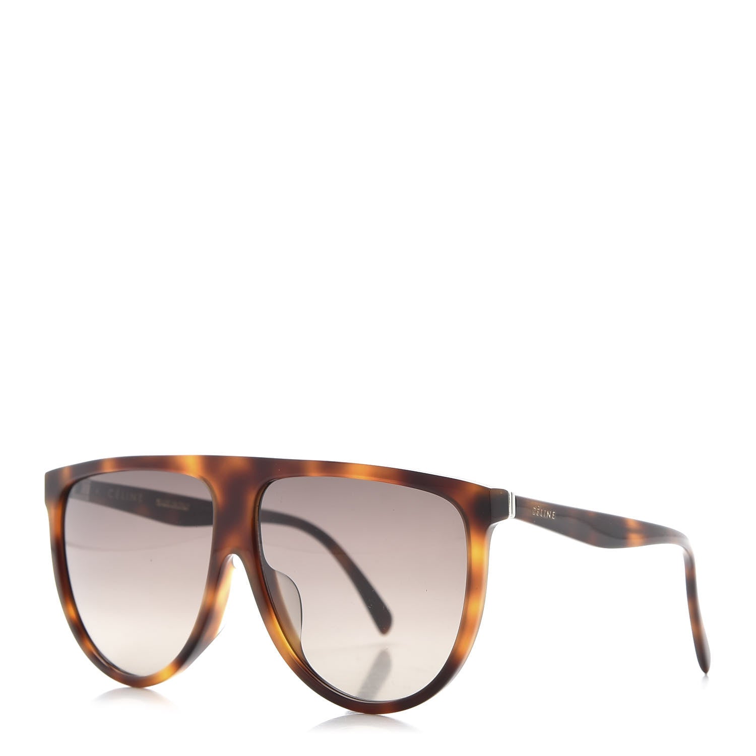 Celine Thin Shadow Sunglasses CL40006F Havana 1 of 7