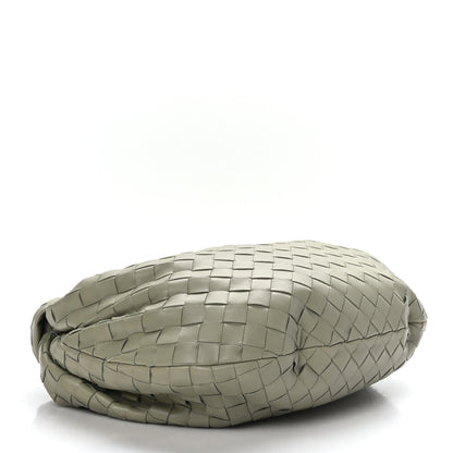 Bottega Veneta Nappa Intrecciato Teen Jodie Hobo Travertine 4 of 9