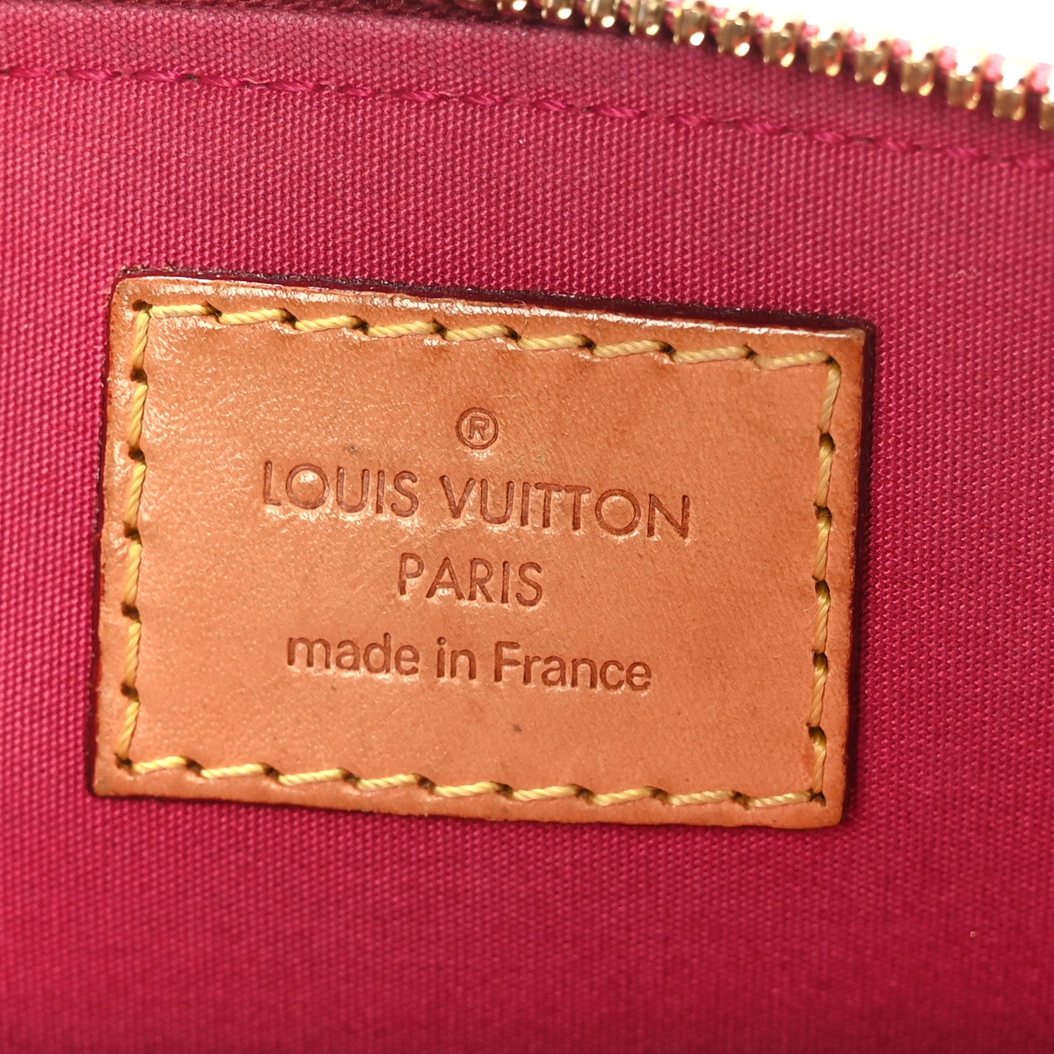 Louis Vuitton Vernis Alma BB Rose Indien 6 of 8