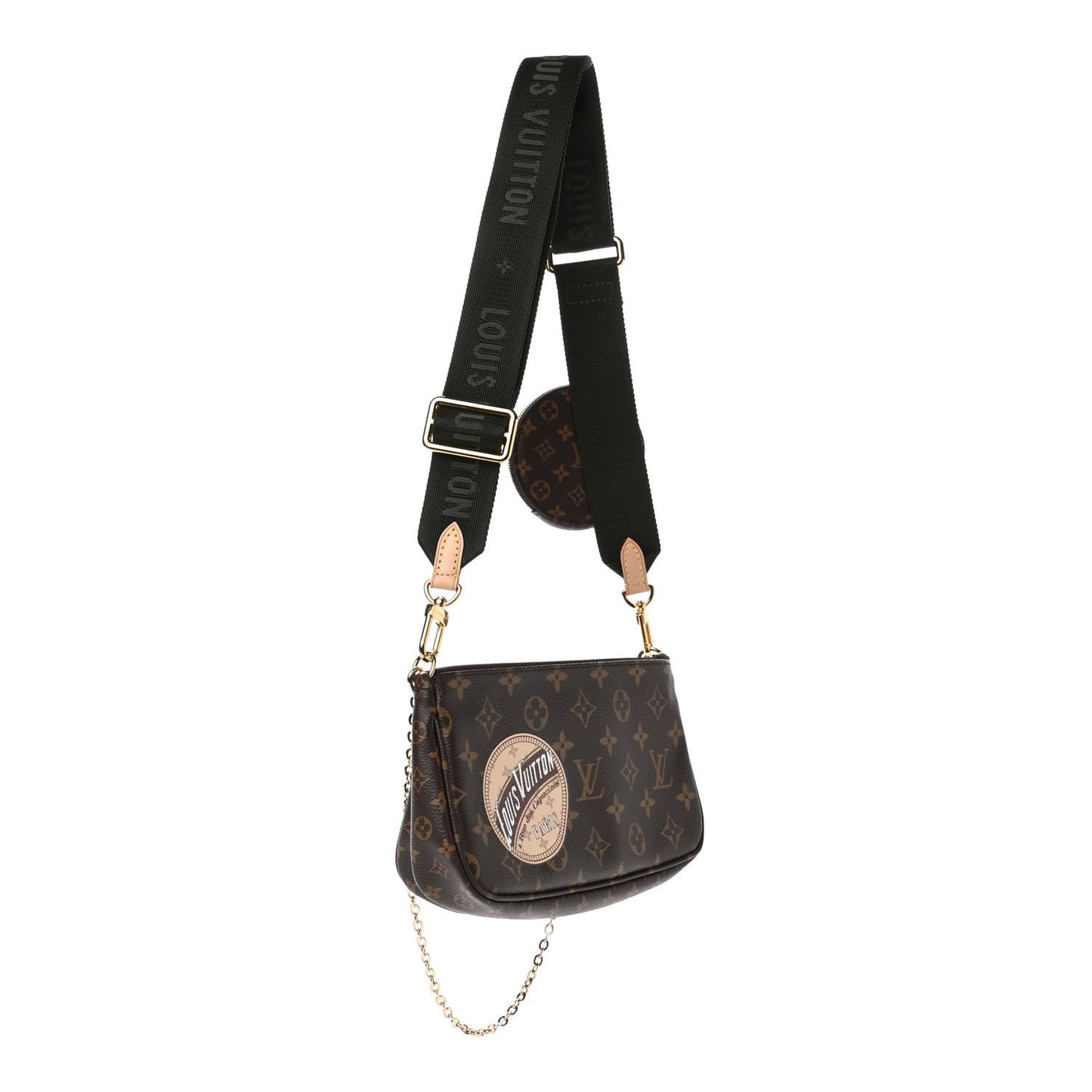 Monogram My World Tour Multi Pochette Accessories Kaki