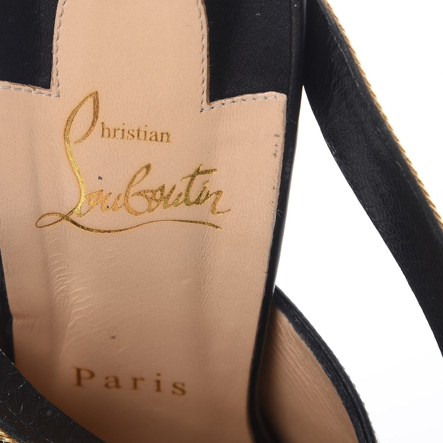 Shiny Calfskin Akenana Mule Pumps 39 Black