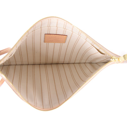 Louis Vuitton Damier Azur Neverfull MM GM Pochette 5 of 9