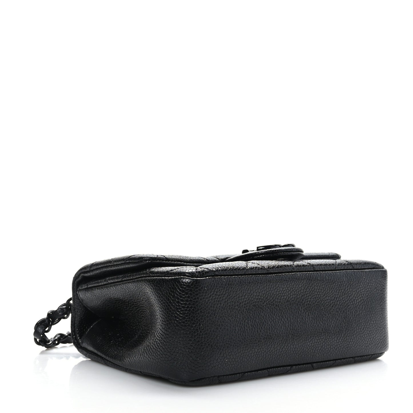 Caviar Quilted Incognito Mini Square Flap Black