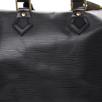 Louis Vuitton Epi Speedy 30 Black 12 of 12