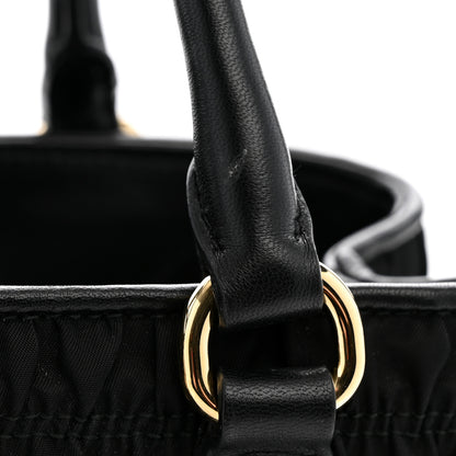 Prada Tessuto Nylon Gaufre Small Tote Black 12 of 12
