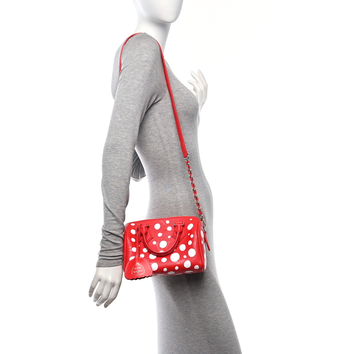 Louis Vuitton LV X YK Empreinte Speedy Bandouliere 20 Rogue White 2 of 13