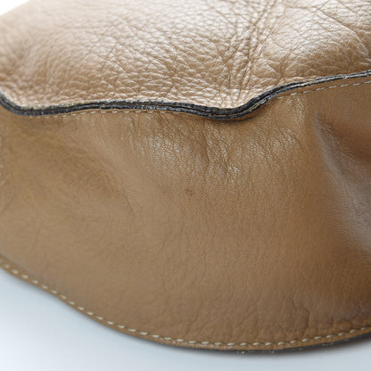 Chloe Calfskin Medium Marcie Round Zip Crossbody Bag Nut 15 of 18