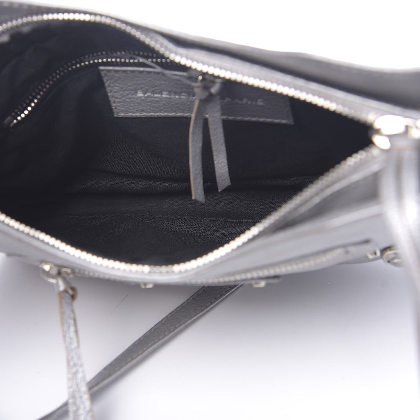 Chevre Classic Silver Hardware Hip Grey