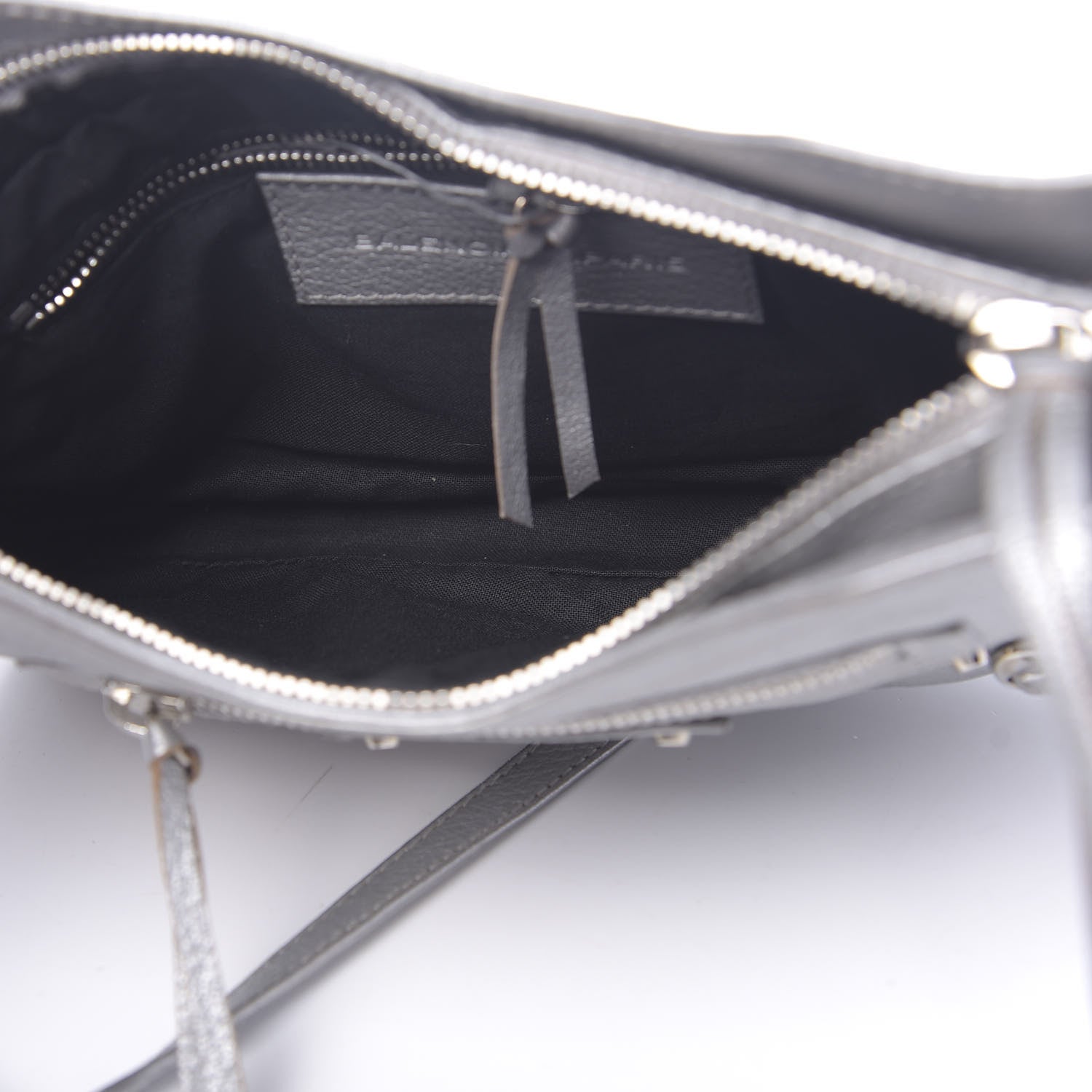Balenciaga Chevre Classic Silver Hardware Hip Grey 6 of 11