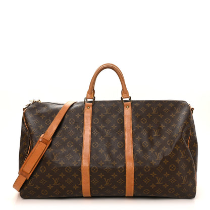 Louis Vuitton Monogram Keepall Bandouliere 55 1 of 12