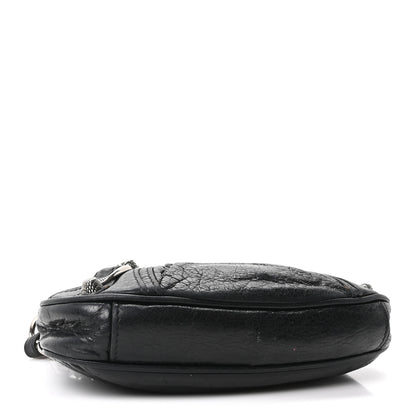 Balenciaga Agneau Arena Le Cagole Mini Purse With Chain Black 4 of 11