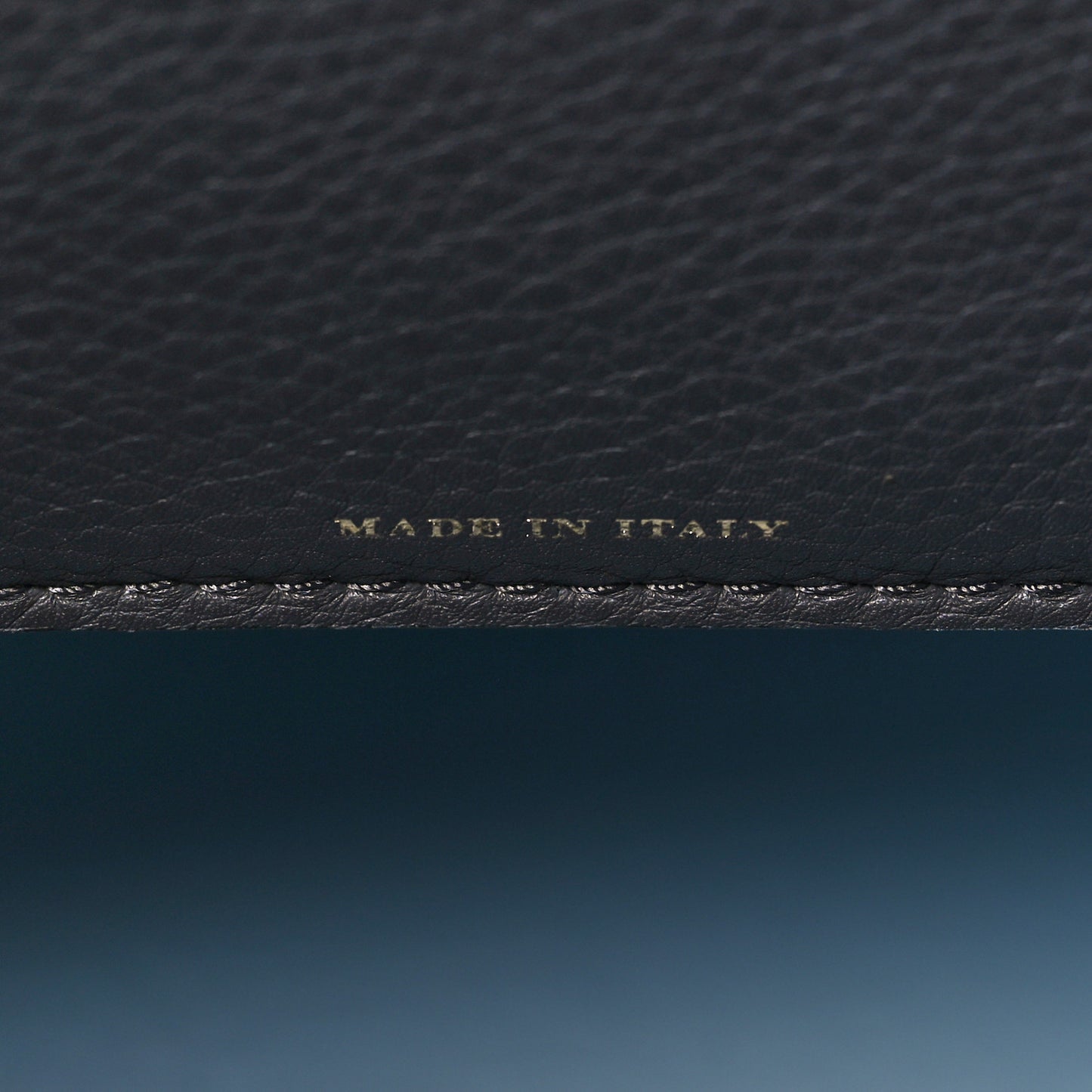 Soft Grain Calfskin Medium Belt Bag Marais Charcoal Grey