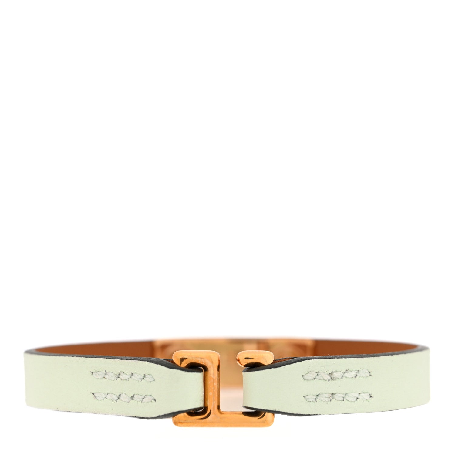 Hermes Mini Rivale Bracelet T3 Vert Fizz 3 of 5