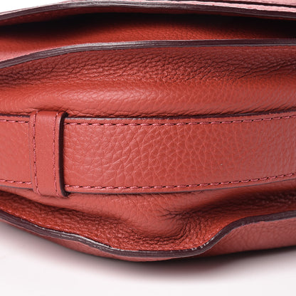 Chloe Calfskin Medium Marcie Round Crossbody Bag Berry Cupcake 10 of 14
