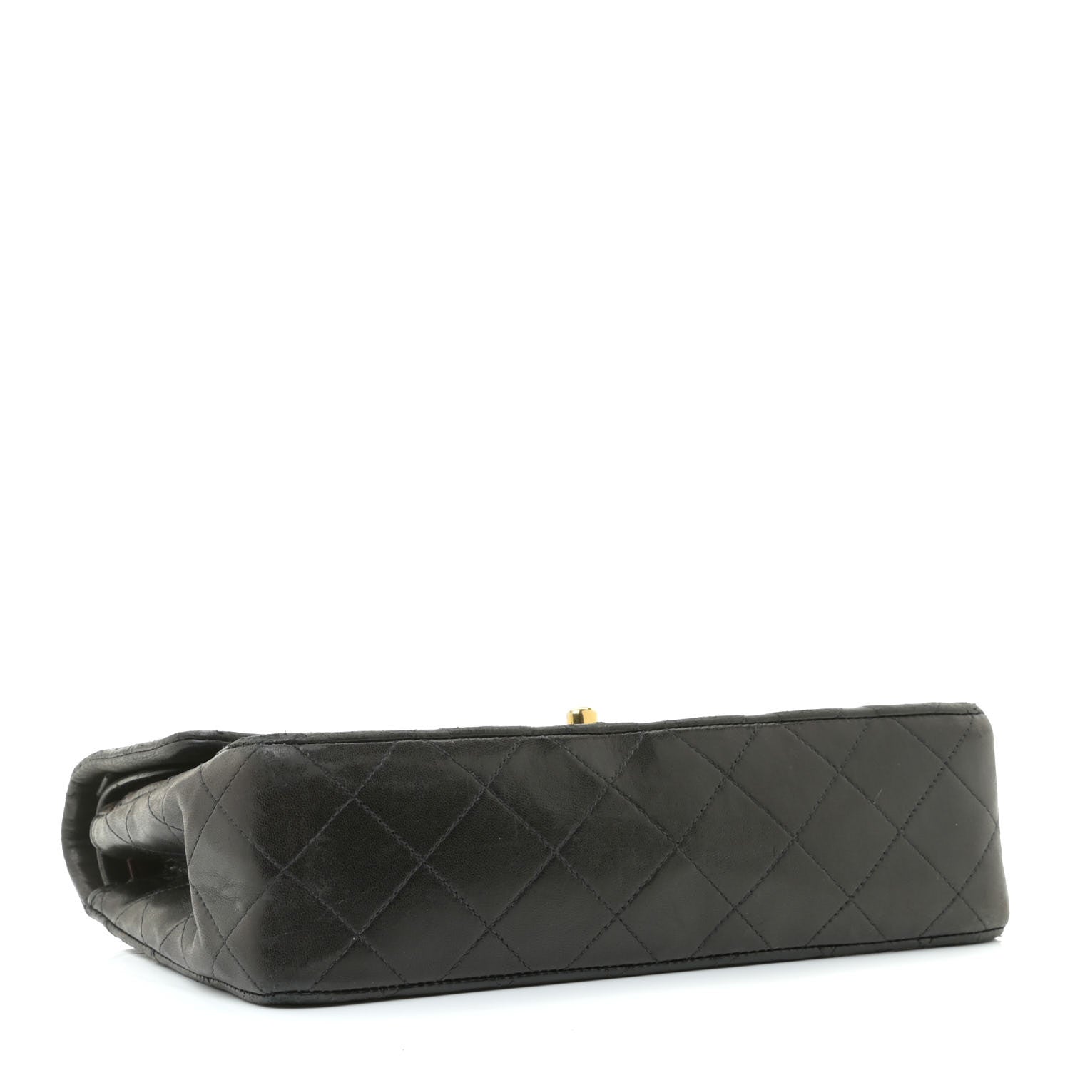 Chanel Lambskin Quilted Small Double Flap Black 4 of 13