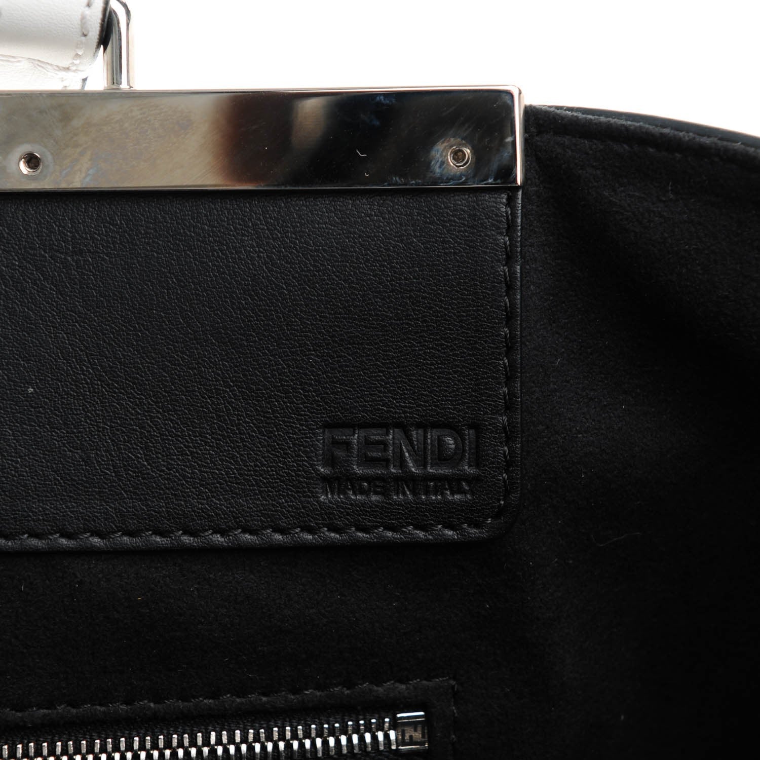 Fendi Vitello Circuit Inlay Large 3Jours Tote Black Multicolor 6 of 8