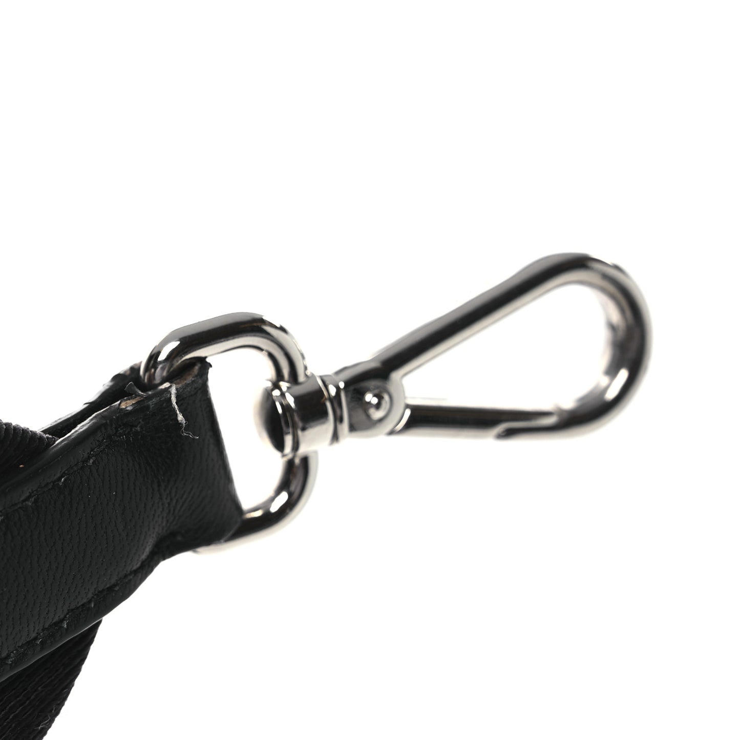 Re-Nylon Triangle Padded Patchwork Shoulder Bag Black