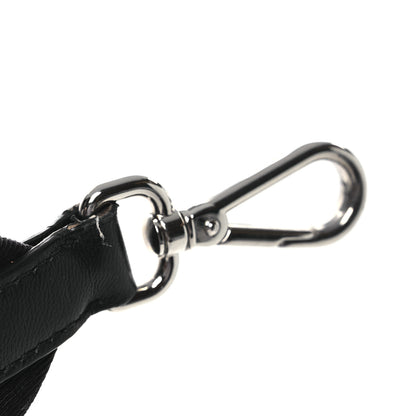 Prada Re-Nylon Triangle Padded Patchwork Shoulder Bag Black 17 of 17