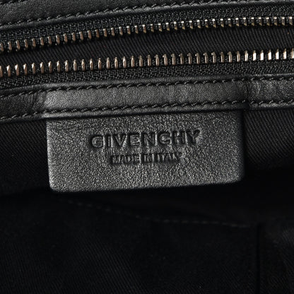 Givenchy Nubuck Crocodile Embossed Medium Nightingale Dark Brown 10 of 12