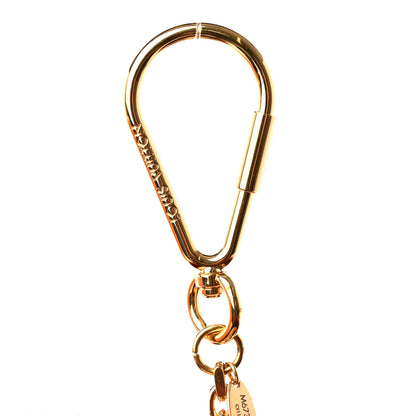 Louis Vuitton Fox Fur Fuzzy V Bag Charm Amarante 3 of 7