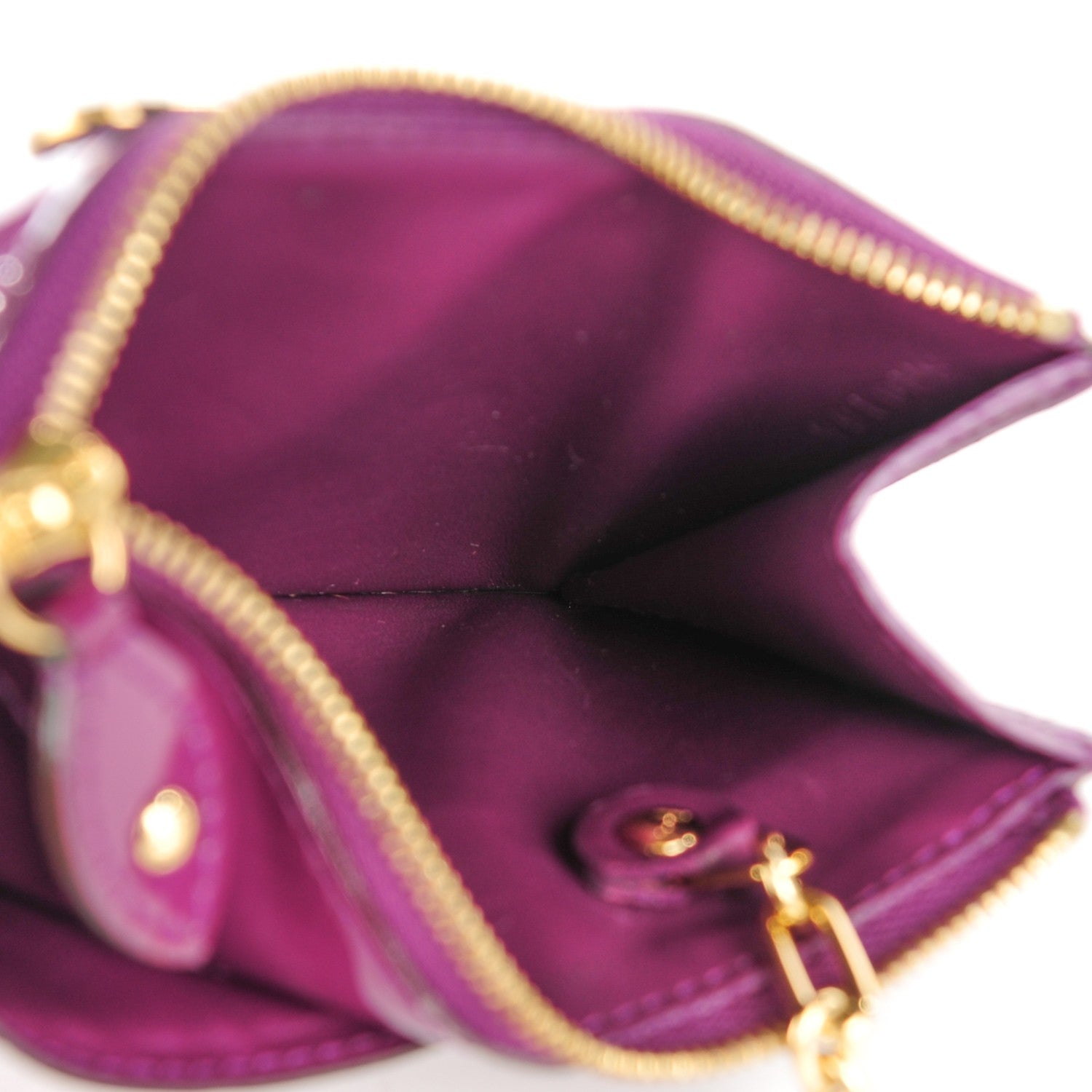 Louis Vuitton Vernis Key Pouch Amethyste 5 of 7