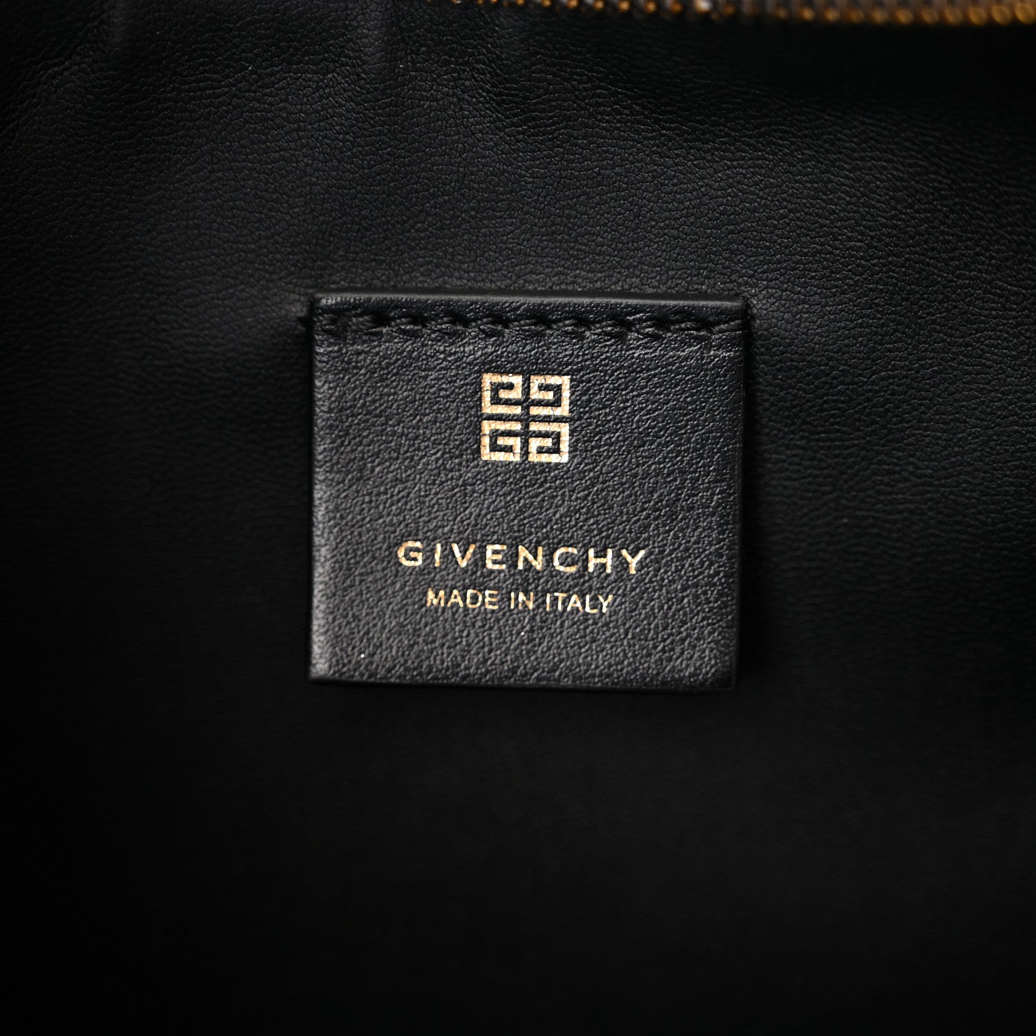 Givenchy Coated Canvas Logo 4G Embossed Small Moon Cut Out Shoulder Bag Black 6 of 11
