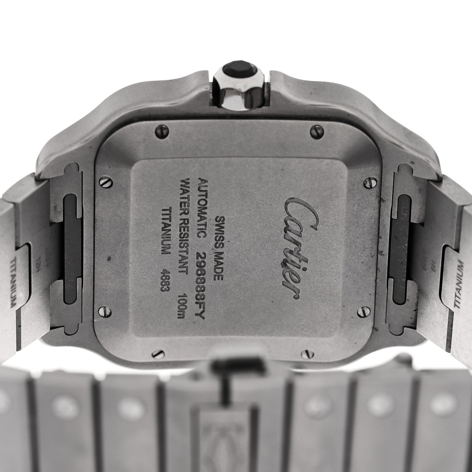 Cartier Titanium 39.8mm Santos De Cartier Automatic Watch 4 of 5