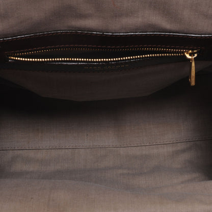Marc Jacobs Leather Patchwork Stam Chocolate 6 of 7
