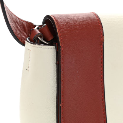 Celine Shiny Smooth Calfskin Medium Frame Shoulder Bag Maple White 11 of 11
