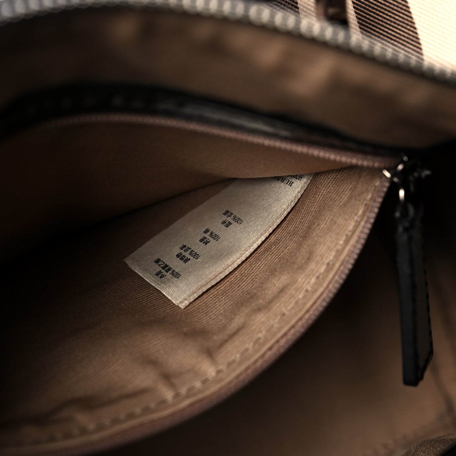 Burberry Nova Check Small Chester Bowling Bag Black 7 of 14