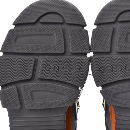 Gucci X SEGA Mesh Canvas Calfskin Womens Flashtrek Sneakers 37 White Box Pink Ardesia Loess 6 of 8