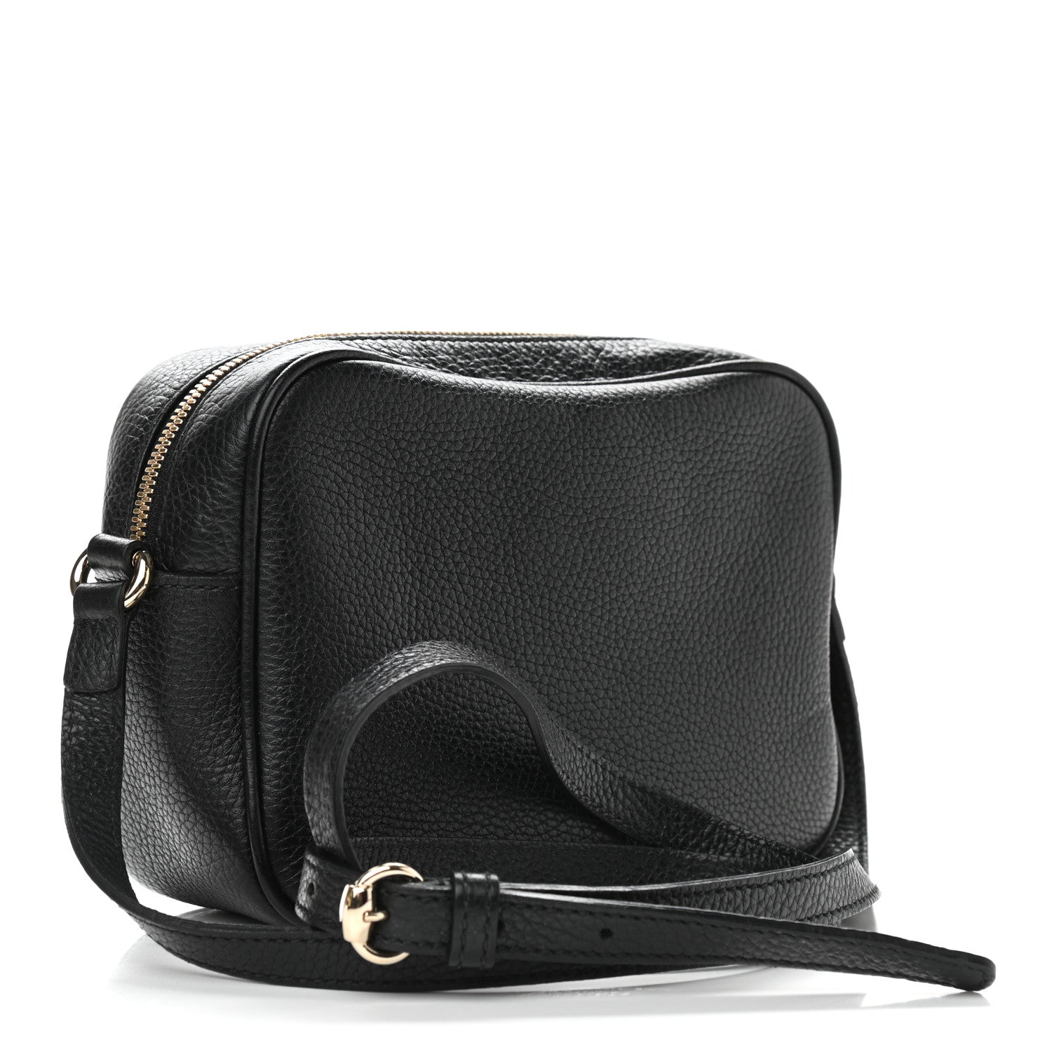 Gucci Pebbled Calfskin Small Soho Disco Bag Black 3 of 9