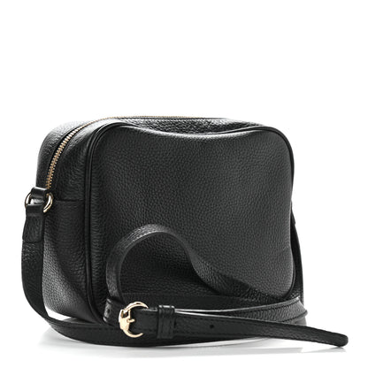 Gucci Pebbled Calfskin Small Soho Disco Bag Black 3 of 9