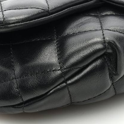 Chanel Calfskin Quilted CC Uniform Flap Belt Bag Black 9 of 10