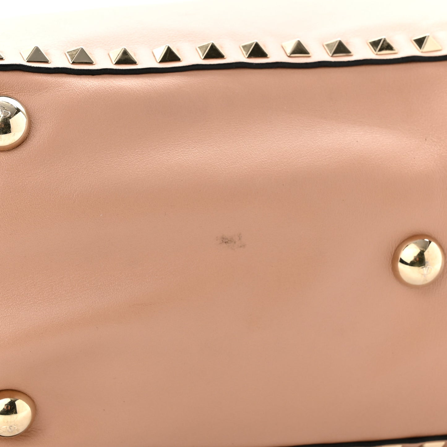 Vitello Medium Rockstud Tote Alpaca