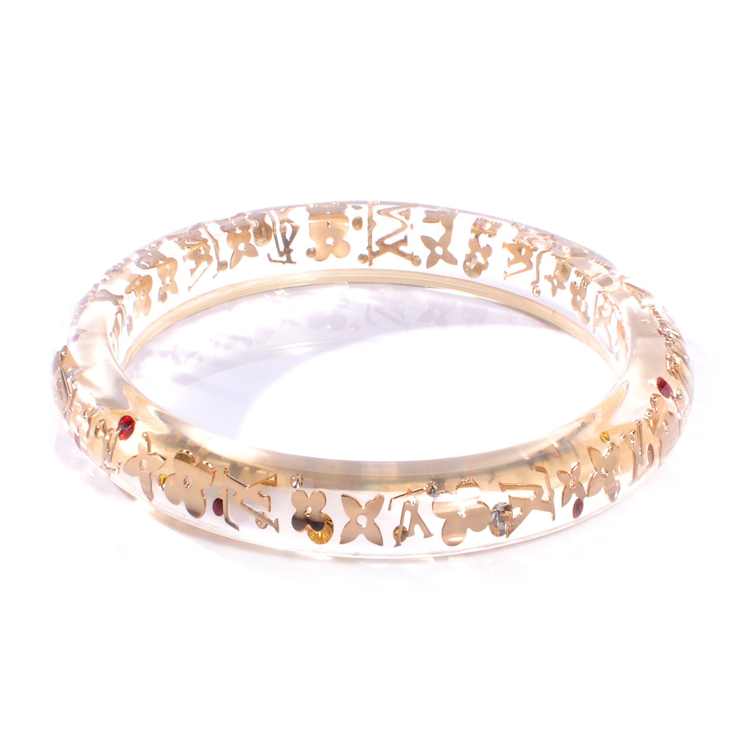 Louis Vuitton Inclusion Bracelet PM Size Medium Transparent 1 of 4