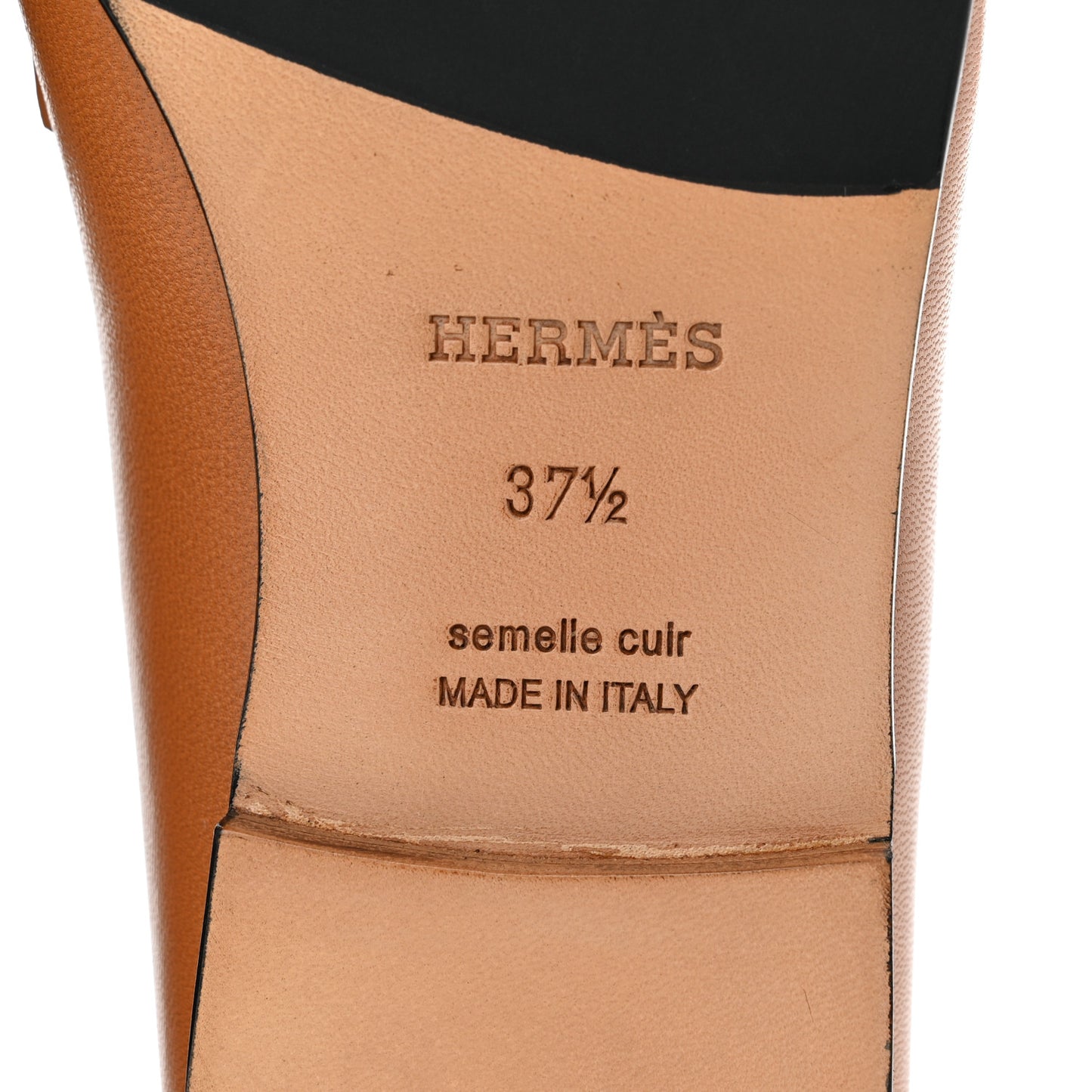 Calfskin Colette Loafer 37.5 Naturel
