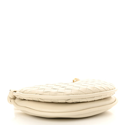 Bottega Veneta Nappa Intrecciato Gemelli Multipocket Bag Sea Salt 4 of 10